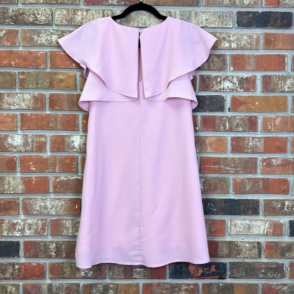 Lulus Pink Ruffle Sleeve Mini Dress XS - Picture 6 of 7